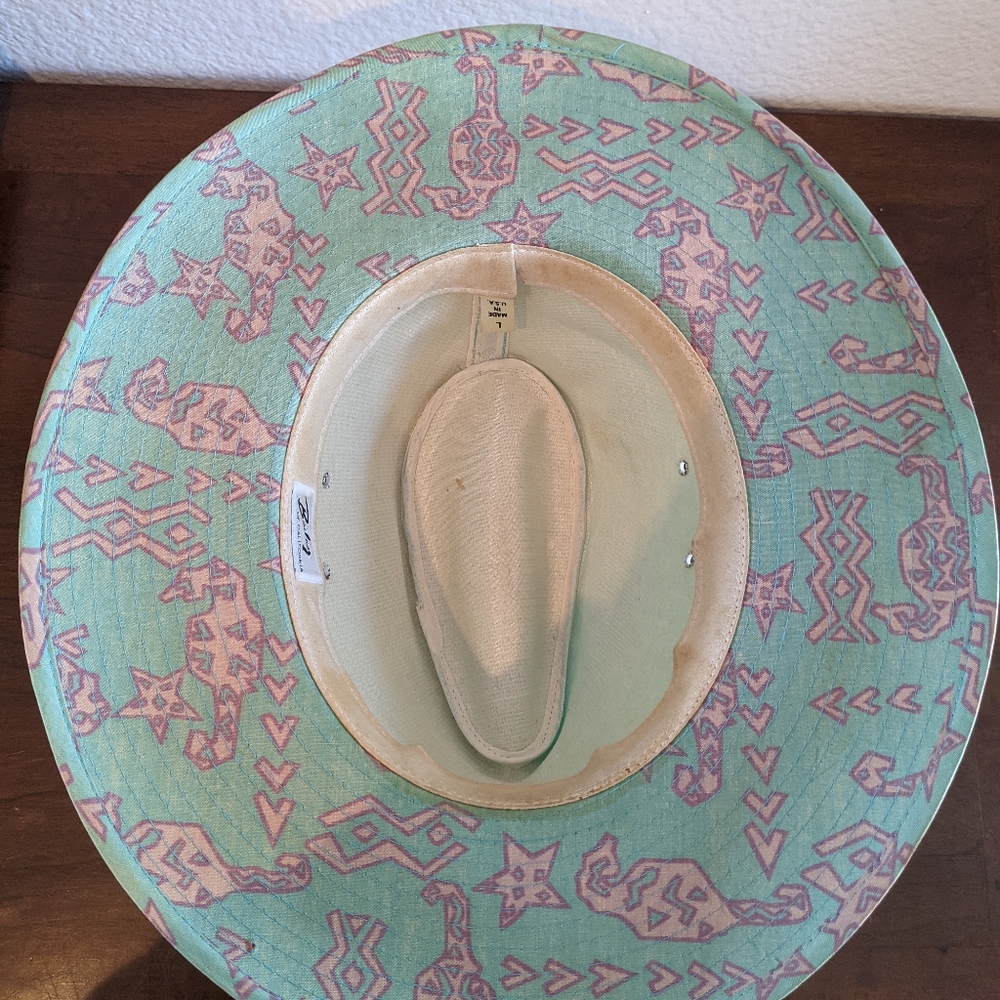 Vtg Bailey Of California Wide Brim Fedora - image 8
